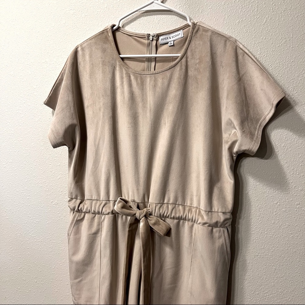 Piper & Scoot Bianca velvet jumpsuit